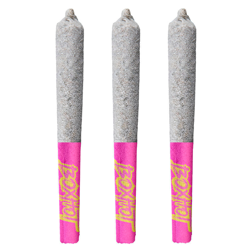 Diamond Doobies Deluxe Ruby Rush 3 x 0.5g Diamond Coated Infused Pre-Rolls