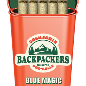 Backpackers Blue Magic 10 x 0.75g Pre-Rolls