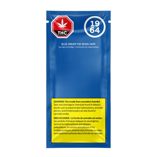 Blue Dream FSE Resin 1g Prefilled Vape Cartridge