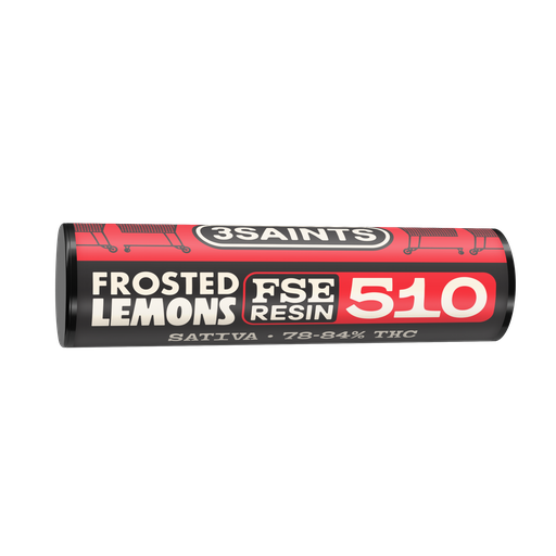 3Saints Frosted Lemons FSE Resin 1g Prefilled Vape Cartridge