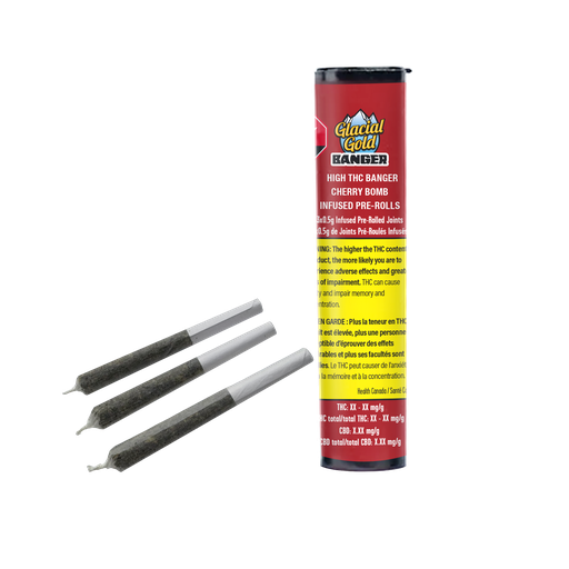 Cherry Bomb 1 x 0.5g Diamond + Distillate Infused Pre-Roll