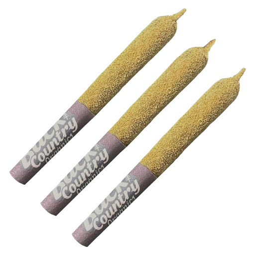 GMO Bomb 3 x 0.5g Kief Coated Rosin Infused Pre-Rolls
