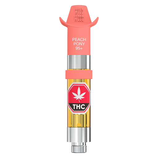Wild West Peach Pony Liquid Diamond 0.95g Prefilled Vape Cartridge